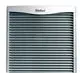 Vaillant Gerät mit horizontalen Lamellen in Silber, geeignet für Heiz- oder Klimatisierungssysteme. Klar aufgebaut ohne zusätzliche Dekoration.